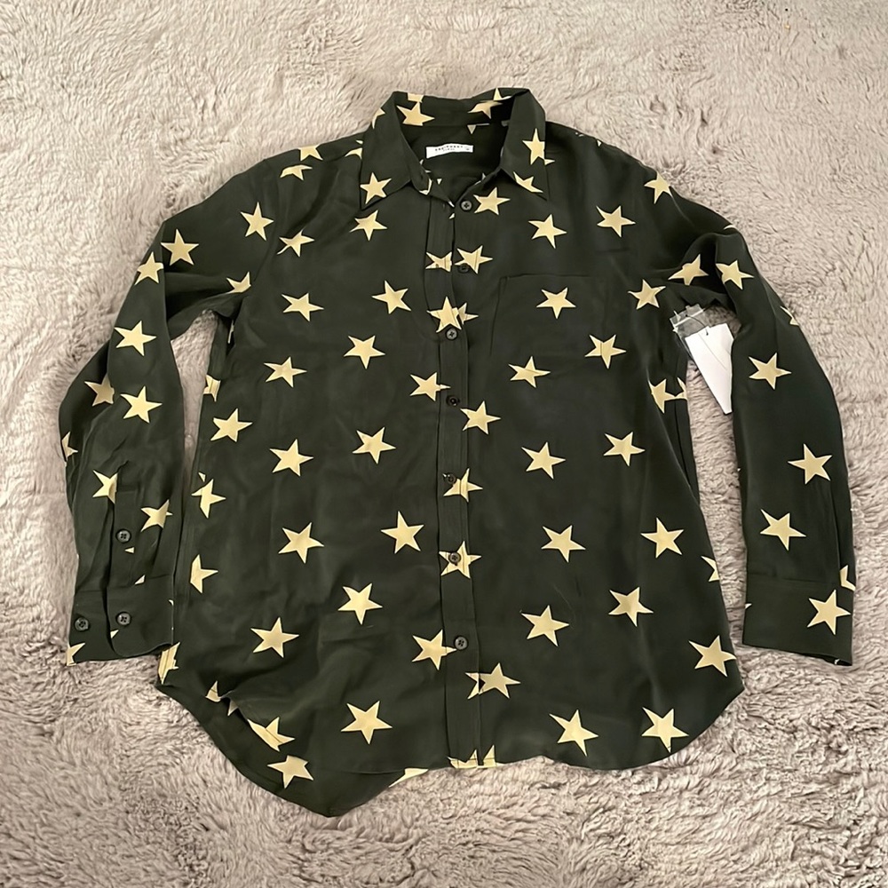 Equipment Silk Button up shirt BNWT Reese